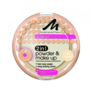 Manhattan Clearface 2 in 1 Powder & Make Up