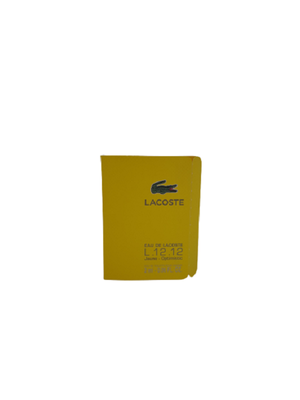 Lacoste L 12 12 Yellow Jaune Eau de Toilette For Men
