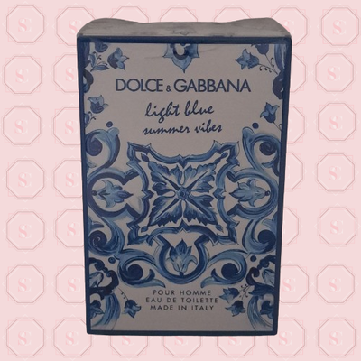Dolce Gabbana Light Blue Summer Vibes Eau de Toilette For Men