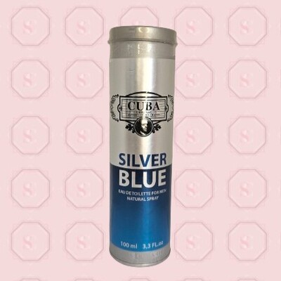 Cuba Silver Blue Eau de Toilette For Men