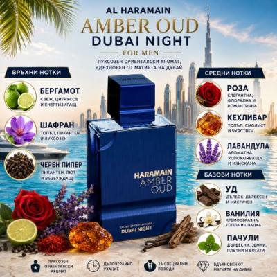 Amber Oud Dubai Night Al Haramain for men